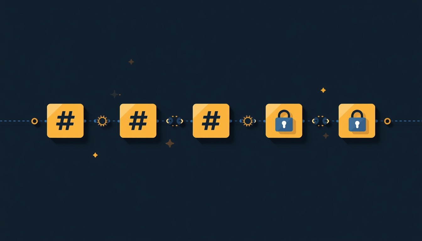 Flat_illustration_of_a_chain_of_blocks_with_hash_symbols_and_lock_icons_connecte