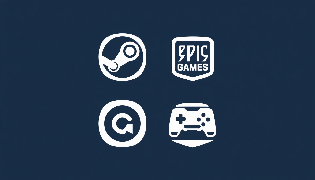 Flat_illustration_of_four_platform_icons_-_steam_valve_epic_games_GOG_galaxy_c