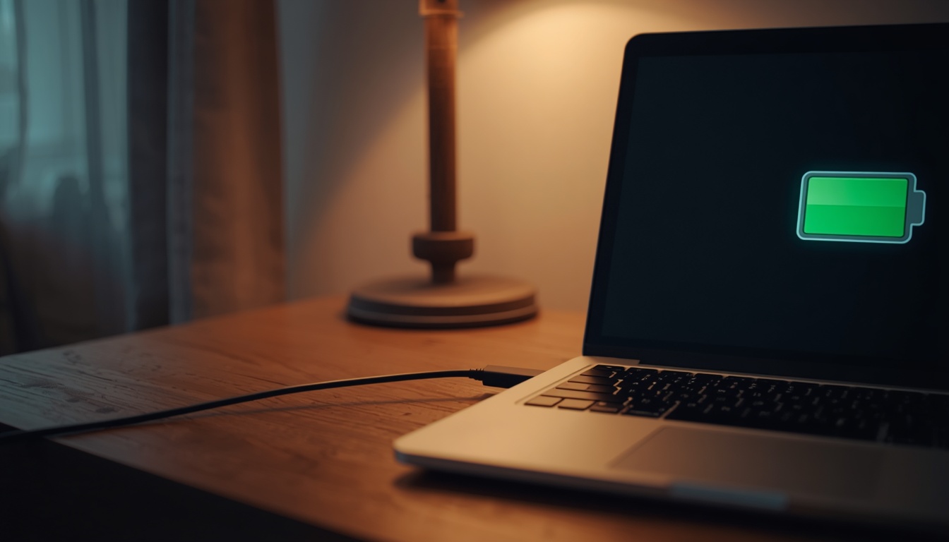 Laptop_plugged_into_charger_on_wooden_desk_battery_indicator_visible_on_screen_s