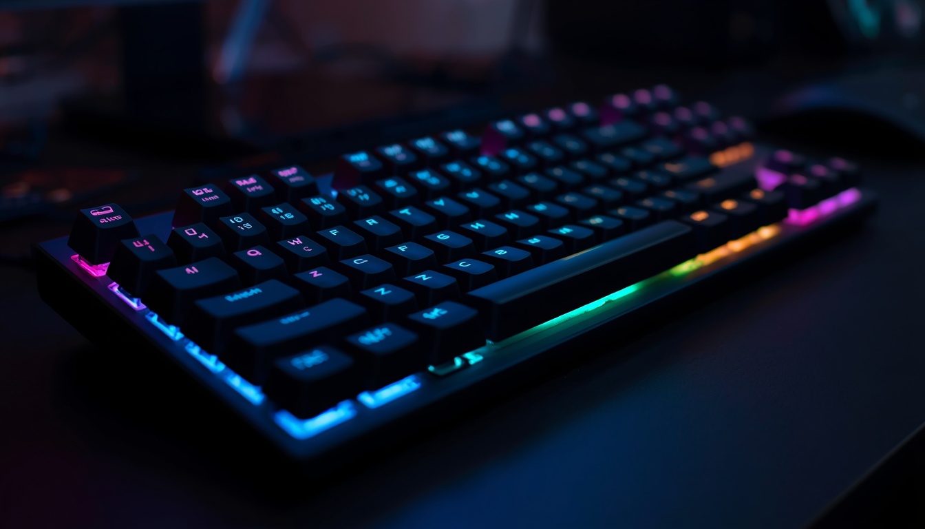 Mechanical_keyboard_with_colorful_keycaps_on_dark_desk_macro_photo_RGB_lighting