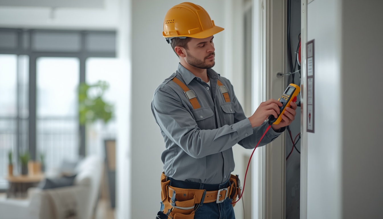 Professional_electrician_in_uniform_checking_electrical_panel_with_multimeter