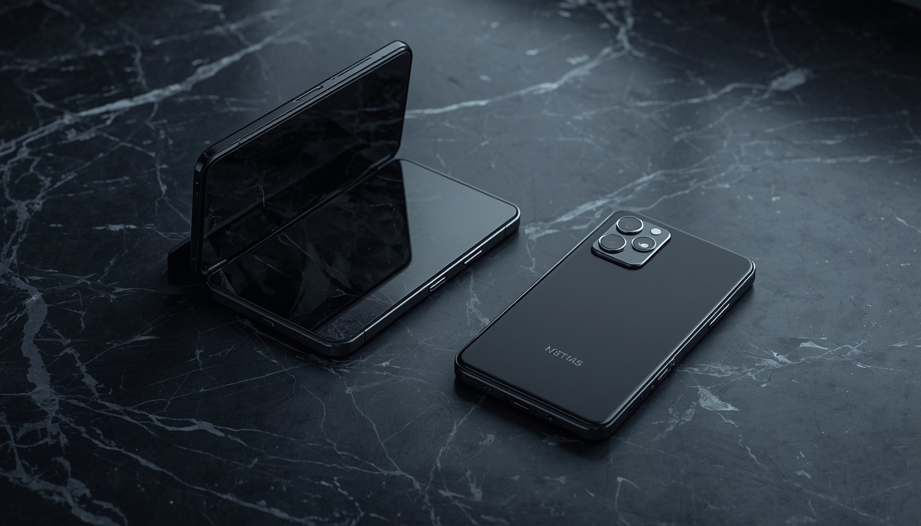 Two_foldable_smartphones_one_opened_flat_showing_large_internal_display_one_clos