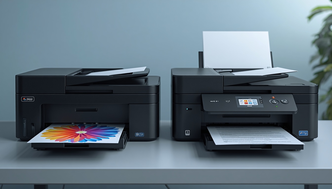 Two_printers_side_by_side_inkjet_printer_on_left_printing_colorful_photo_laser